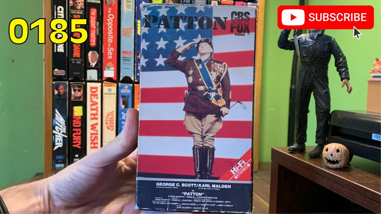 [0185] PATTON (1970) VHS [INSPECT] [#patton #pattonVHS]
