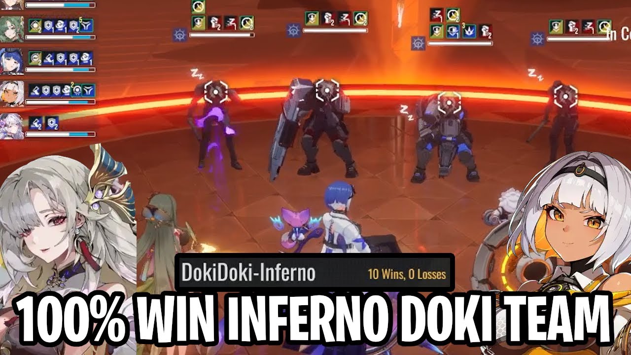 DokiDoki Inferno при участии Fuqiu — 100% Winrate Team [Etheria: Restart]