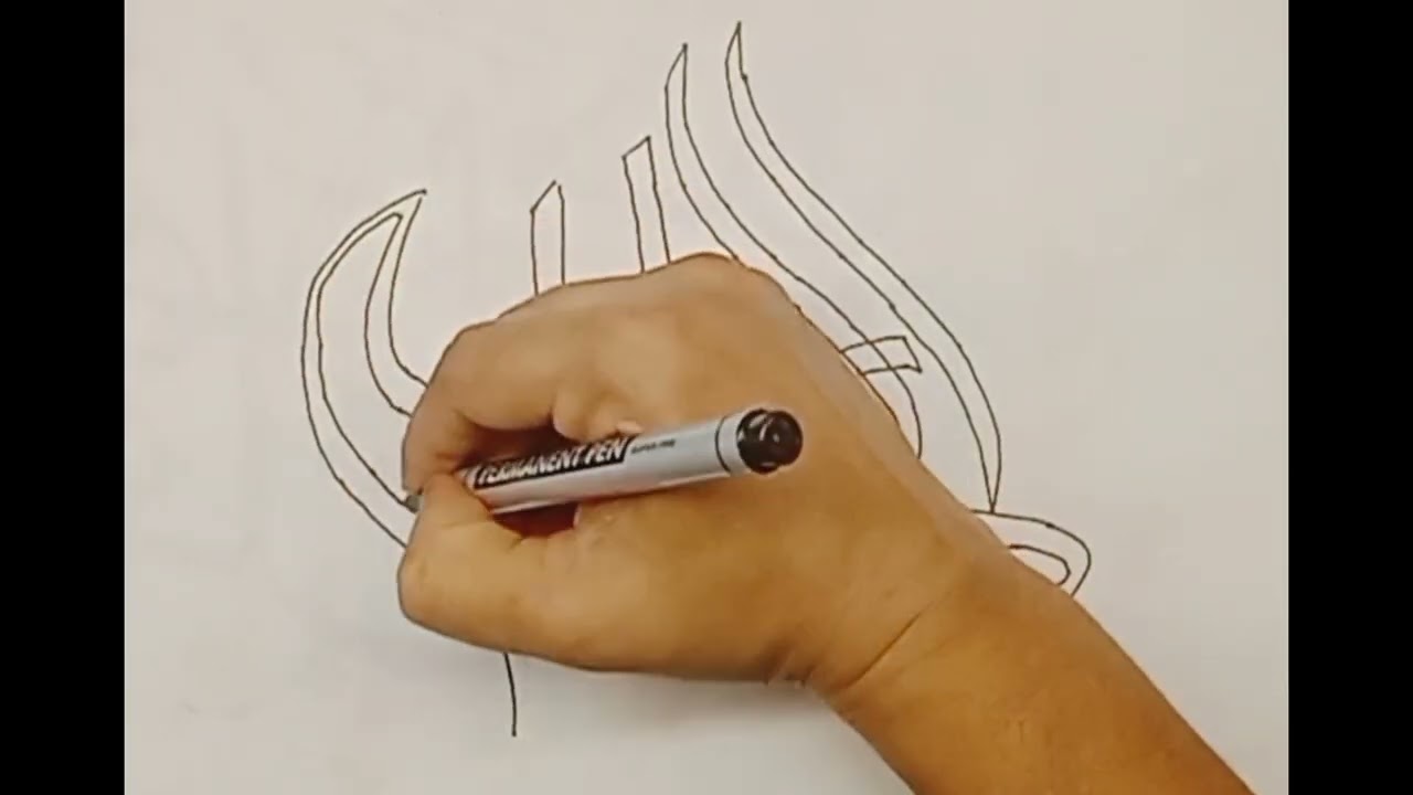 Arabic calligraphy#Allahuakbhar