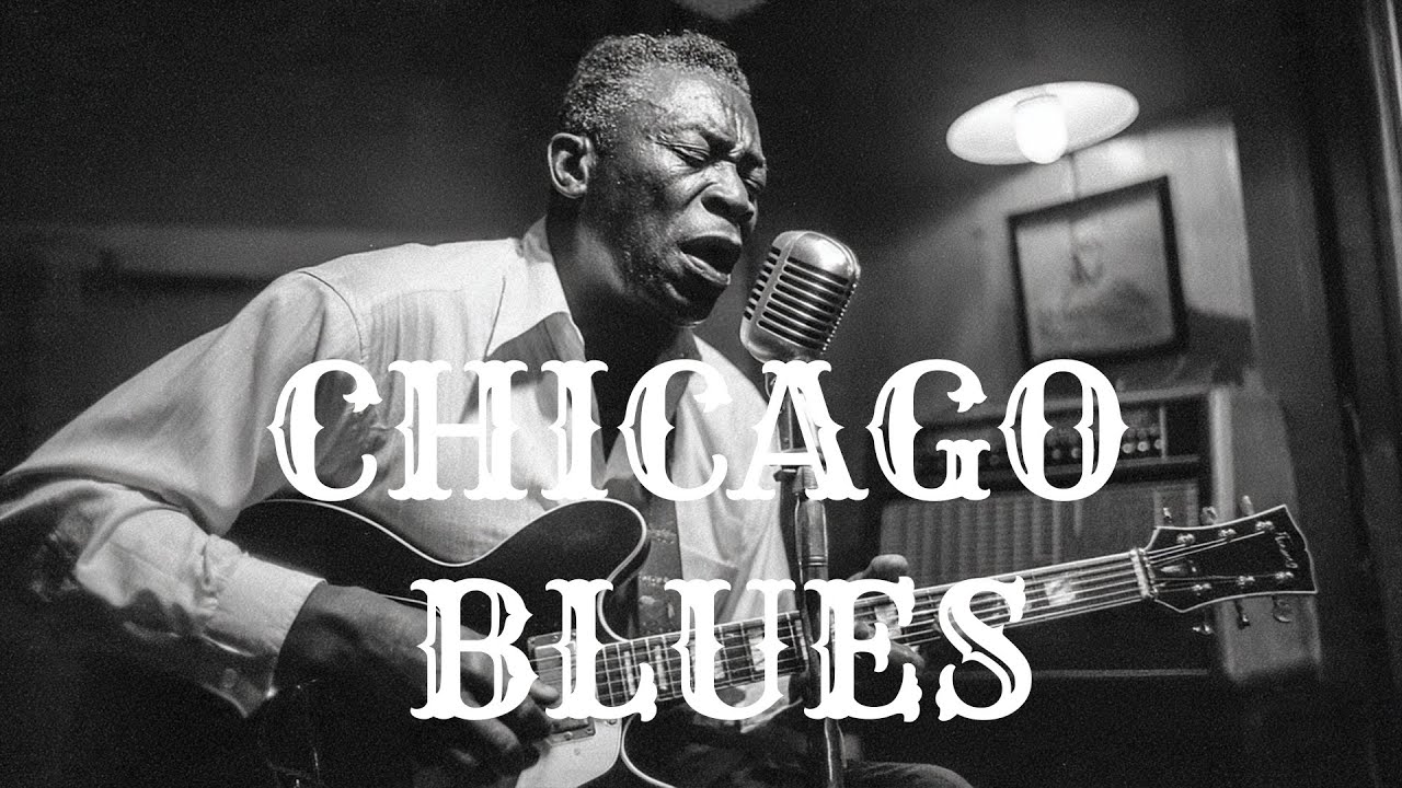 Night Rain, Soft Blues - Chicago Blues Session 57