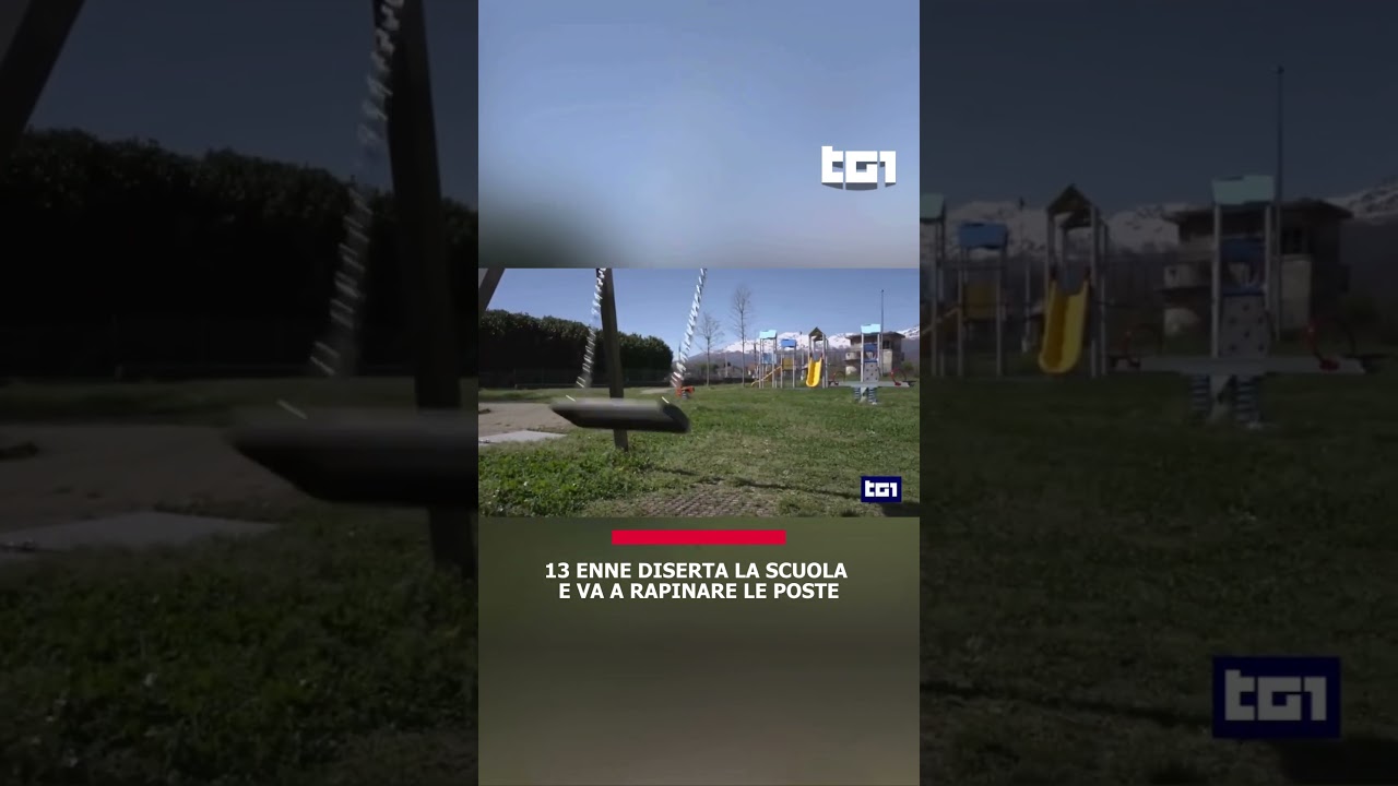 13enne diserta la scuola e va a rapinare le poste