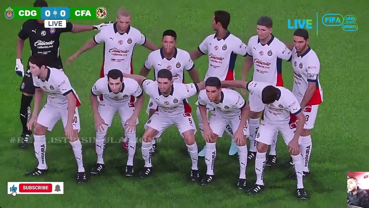 🔴EN VIVO: Chivas vs CF América – Transmisión completa del partido PES 2021 en vivo ⚽🔥 | ​​​​📝
