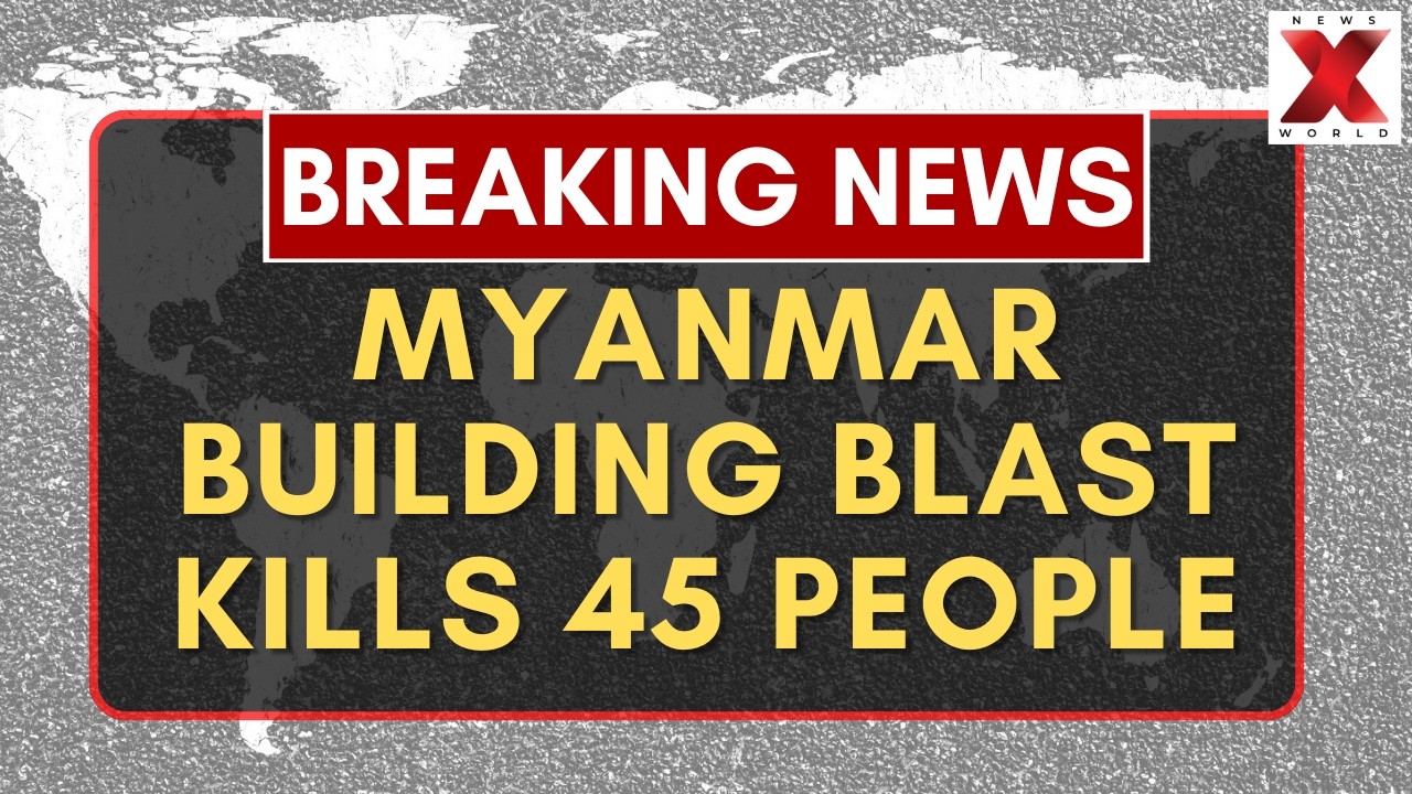 Massive Myanmar Explosion Kills Dozens Near Chinese Border, Injures Many | NewsX World