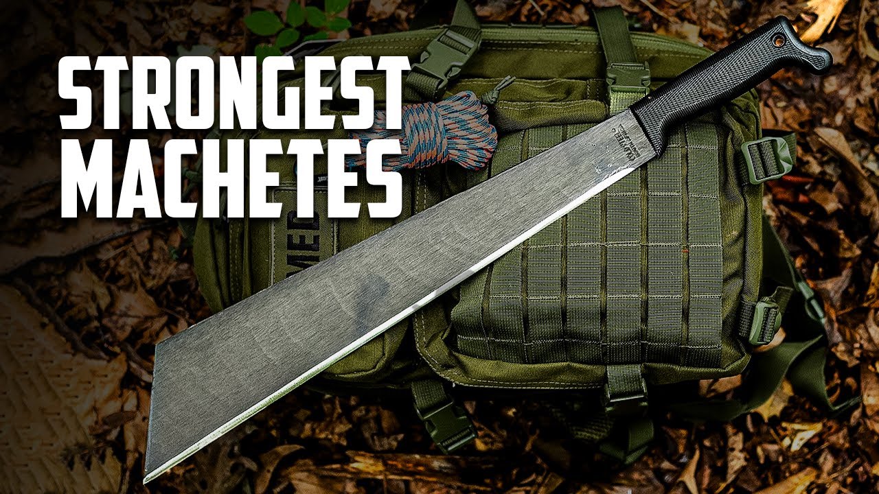 7 Strongest Machetes for Survival & Self Defense | Tramontina or Ralph Martindale?