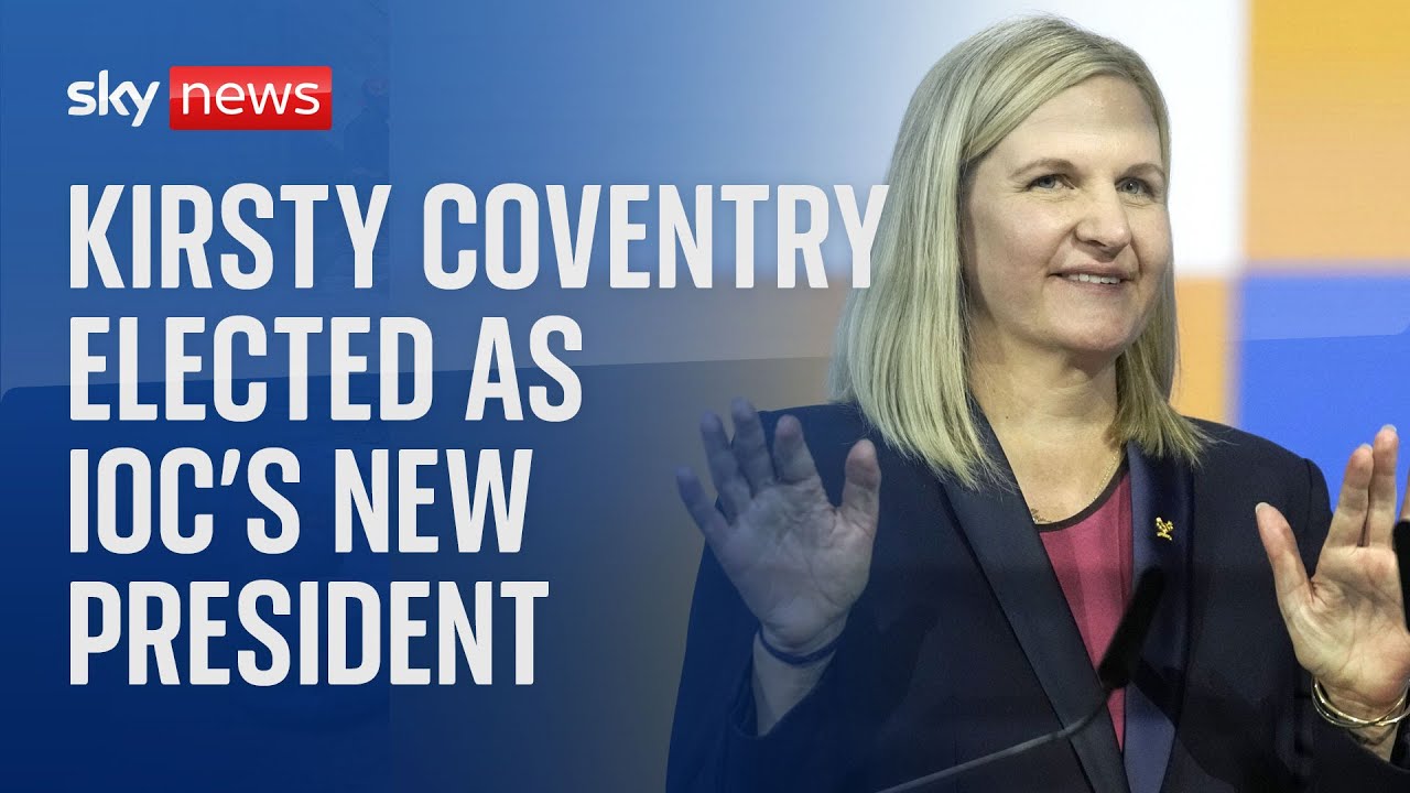 Ex-Olympian Kirsty Coventry becomes first woman to be elected as IOC president