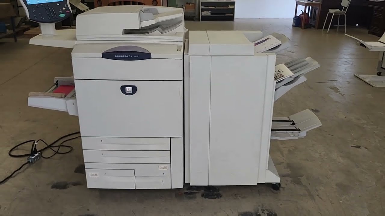 XEROX DocuColor 250 Digital Color Printer