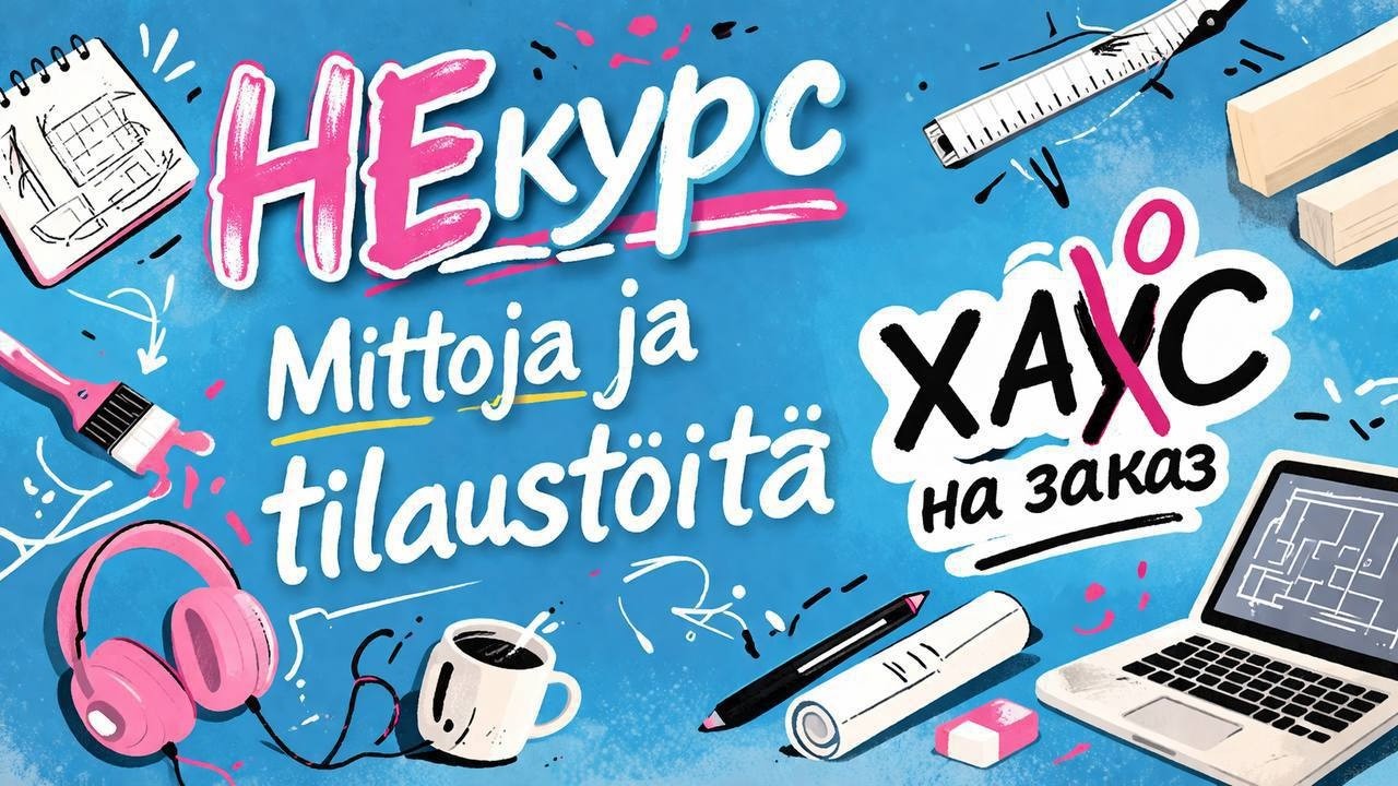 НОВИНКА!!! НЕКУРС  MITTOJA JA TILAUST&Ouml;IT&Auml; или ХАОС НА ЗАКАЗ