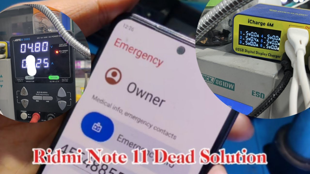Rudmi Note 11, Note 11s, Dead Solution | Auto Short | Dc : 25 Autocratic 