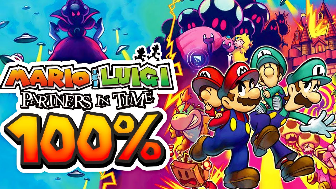 Mario & Luigi Partners in Time - 100% Longplay Full Game Walkthrough No Commentary Gameplay Guide