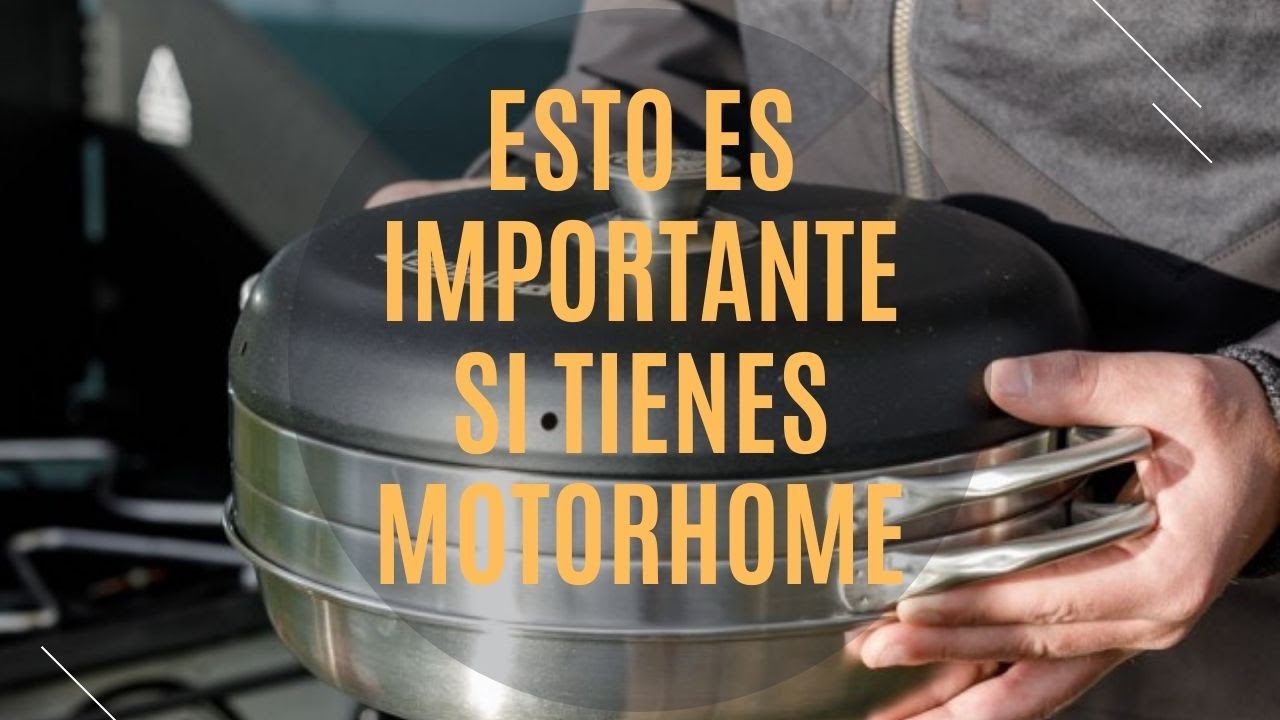Te permite hornear pan, preparar guisos y demás directamente en el hornillo de camping 📣