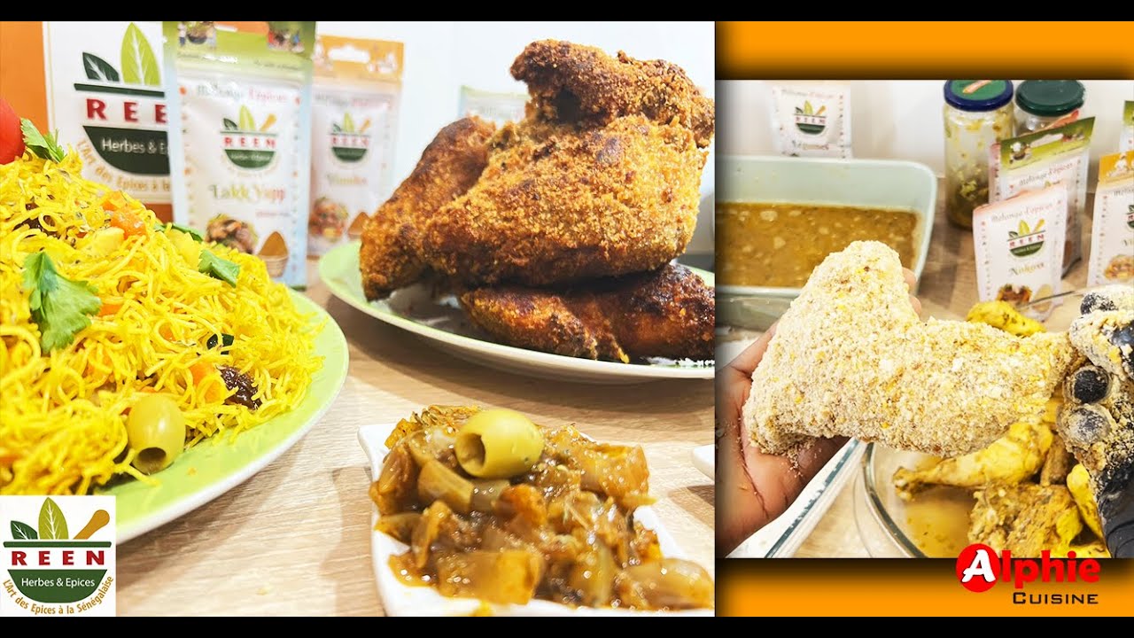 Poulet 🍗 Pané à la Sénégalaise bou saff te Croustillant !!! 😋👌Ndogou Chez Alphie Cuisine