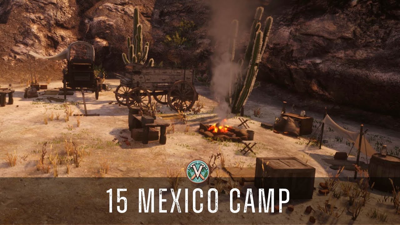 [YMAP - FREE - RedM] - 15 Mexico Camp
