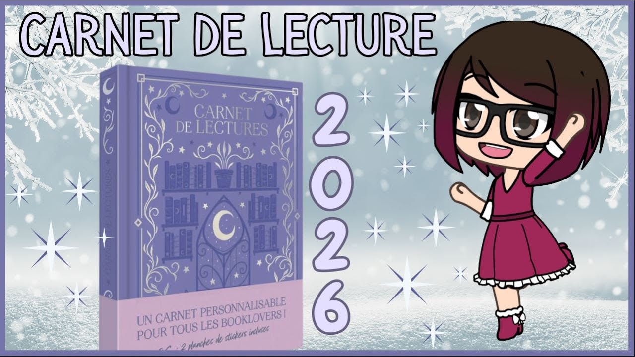 Nouveau carnet de lecture pour 2026, on prépare tout ça !