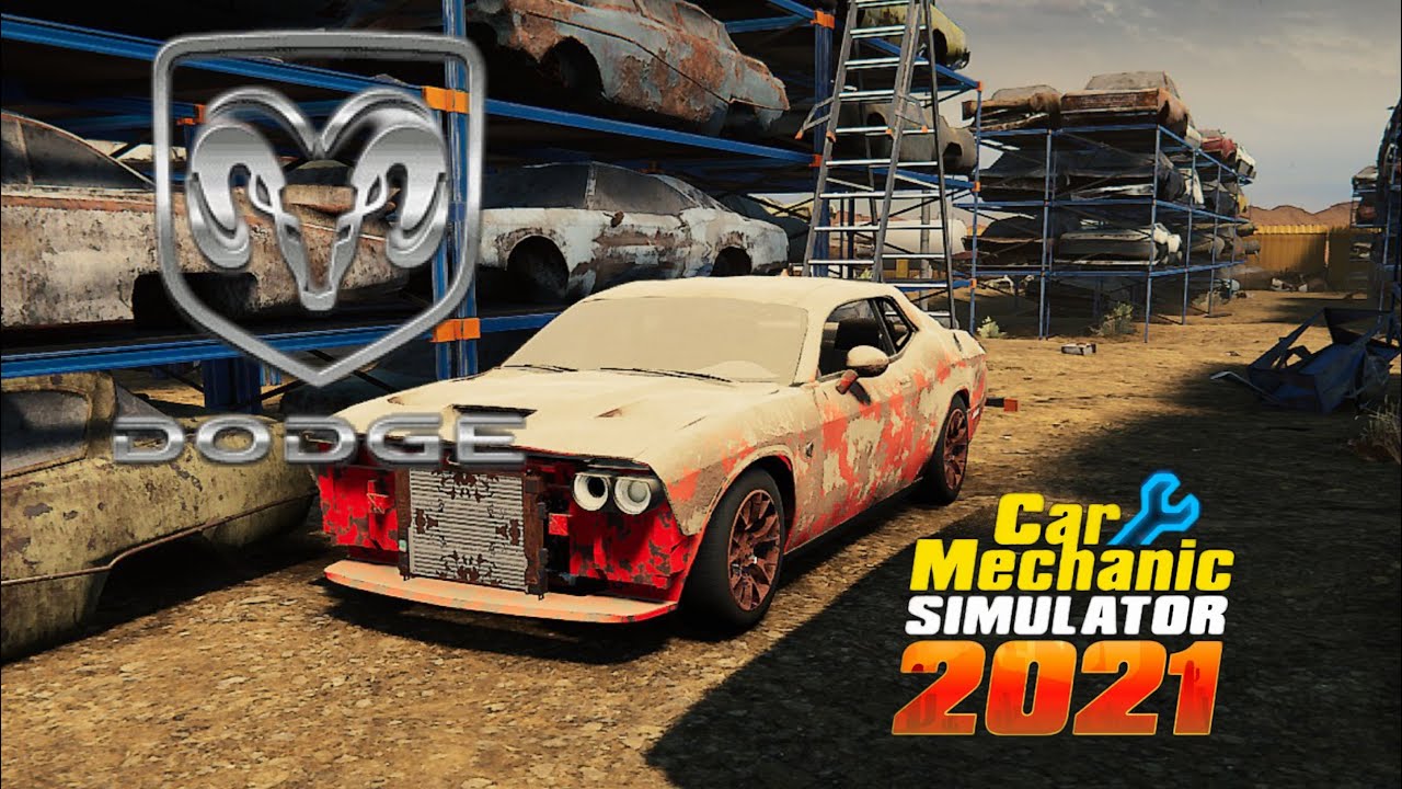 Car Mechanic Simulator 2021 DODGE CHALLENGER STR HELLCAT (2015)