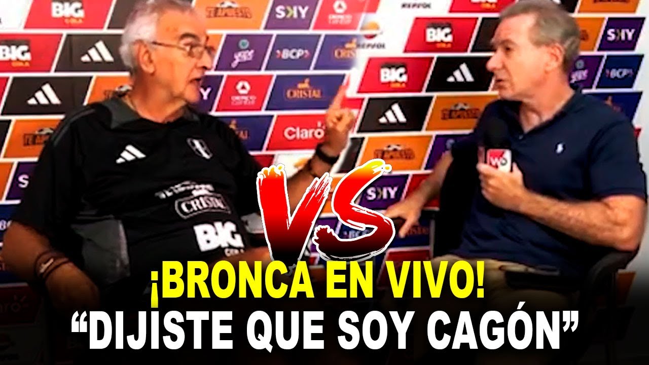 ¡FRONTAL! 🔥Jorge Fossati ENCARÓ EN VIVO A Eddie Fleischman por criticar sus decisiones.