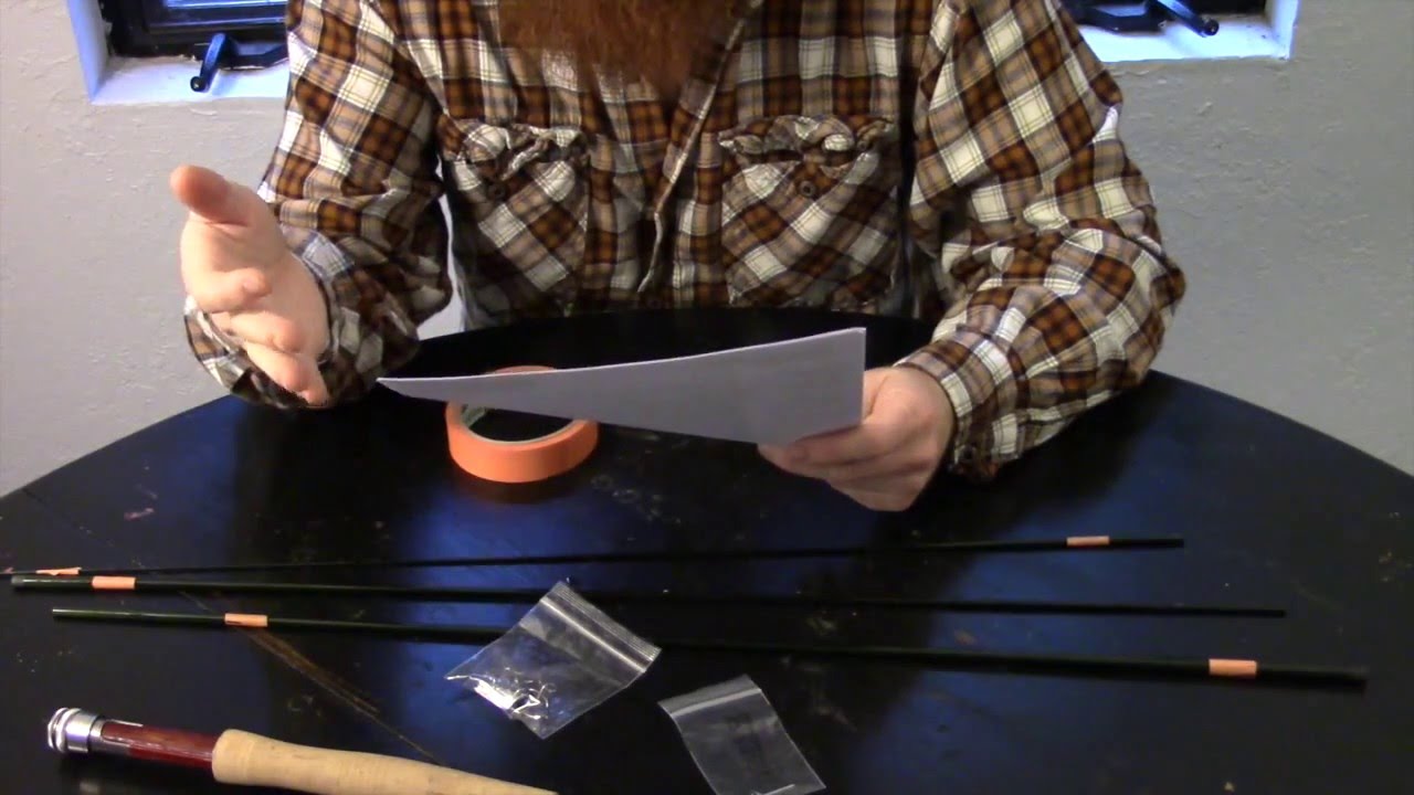 Building a fly rod - Beginners full fishing rod building guide