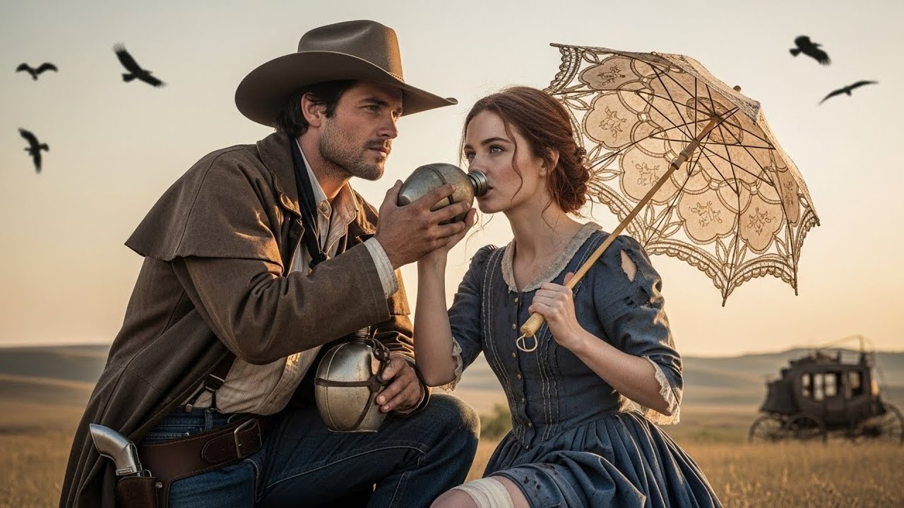 The Vultures Were Circling Above Her, The Cowboy Reached Her Before They Could Land