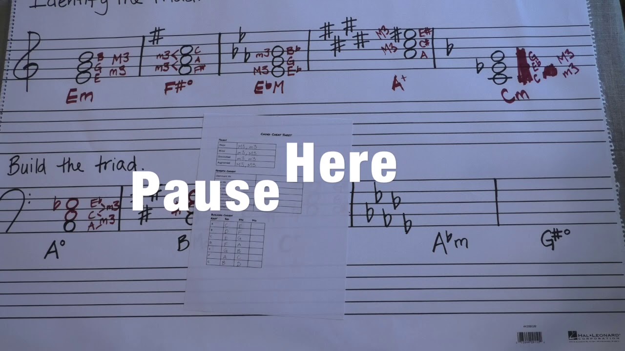 Music Theory: Building Triads