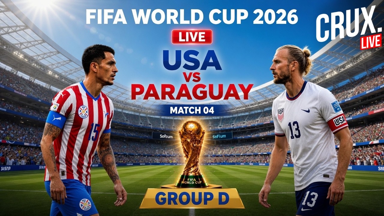 LIVE: USA Vs Paraguay FIFA World Cup 2026 | Group D Match | Los Angeles Stadium Opening Ceremony