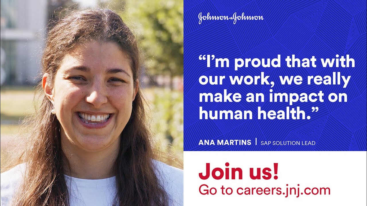 Johnson & Johnson Technology: Ana Martins SAP Solutions Lead