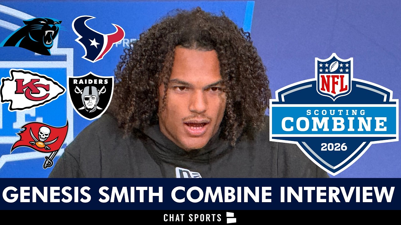 Arizona CB Genesis Smith Speaks At The 2026 NFL Combine | NFL Draft News & Rumors