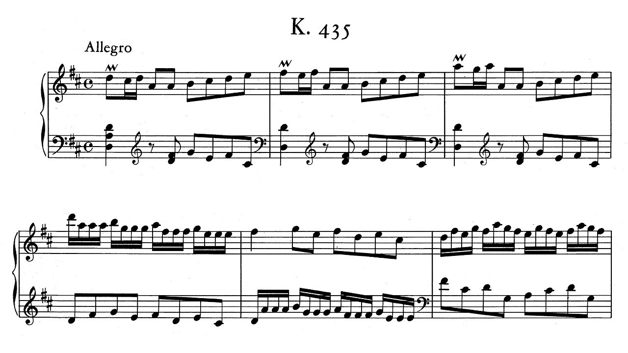 Scarlatti: Sonata in D major K. 435 - Anthony di Bonaventura, 1988
