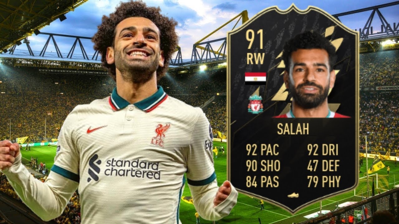 FIFA 22: INFORM SALAH 91 PLAYER REVIEW | #FIFA22 ULTIMATE TEAM