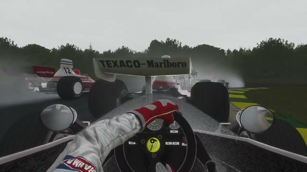 rF2 Mod F1 1975 Compilation pluie Virginia