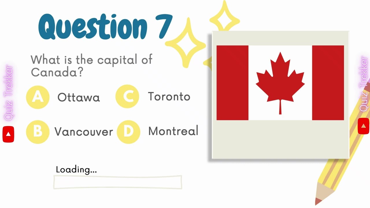 🧠 World Capitals Quiz: What&rsquo;s the Capital of Canada?