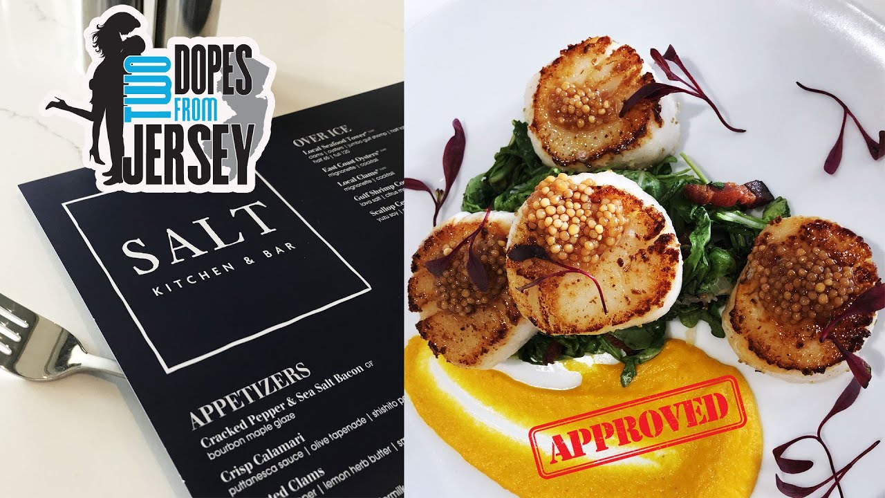 Two Dopes From Jersey dine at Salt Kitchen & Bar, Hotel LBI