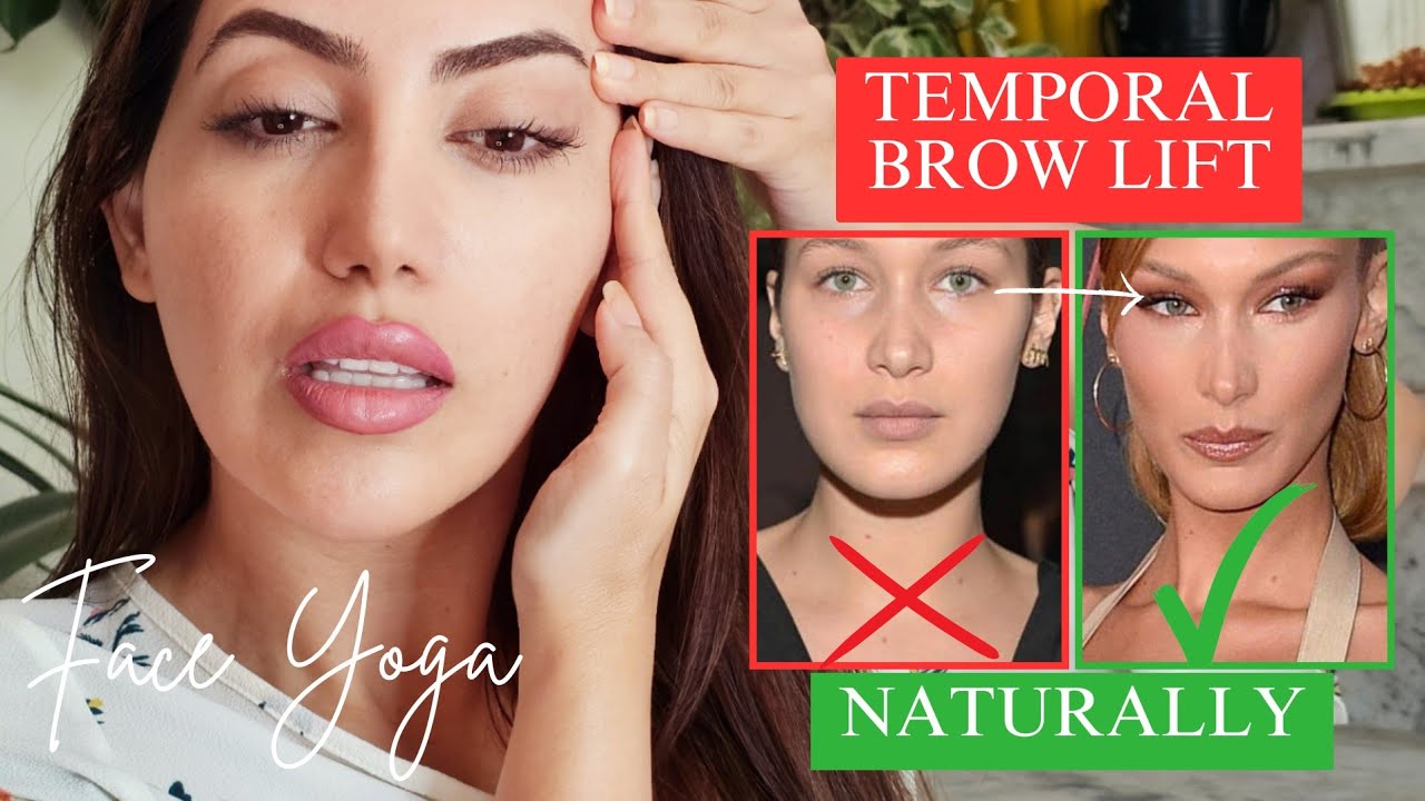 CAT EYES Naturally without Surgery (Lifting Face Yoga Routine) 🤩👌🌟 #faceyoga #facelift