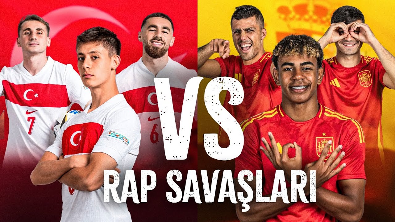 T&uuml;rkiye VS İspanya - Rap Savaşları