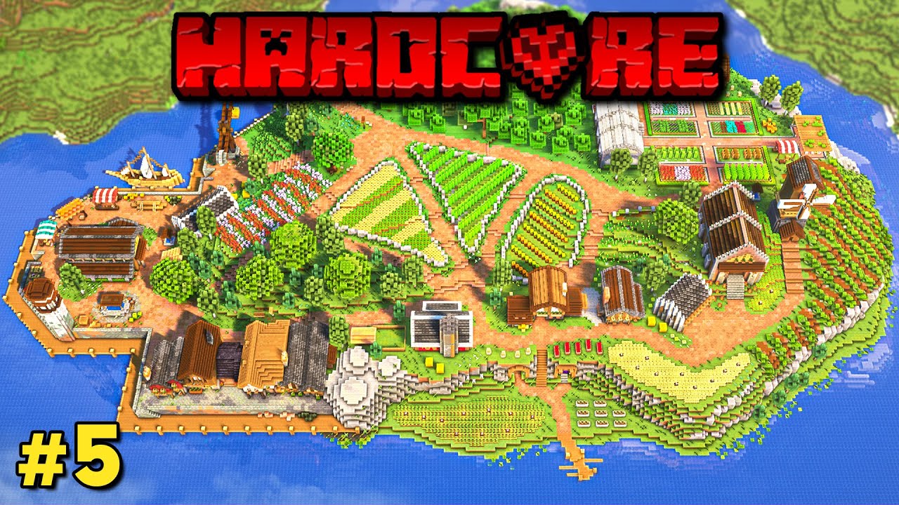 I Spent 572 Days on an Island in Hardcore Minecraft!