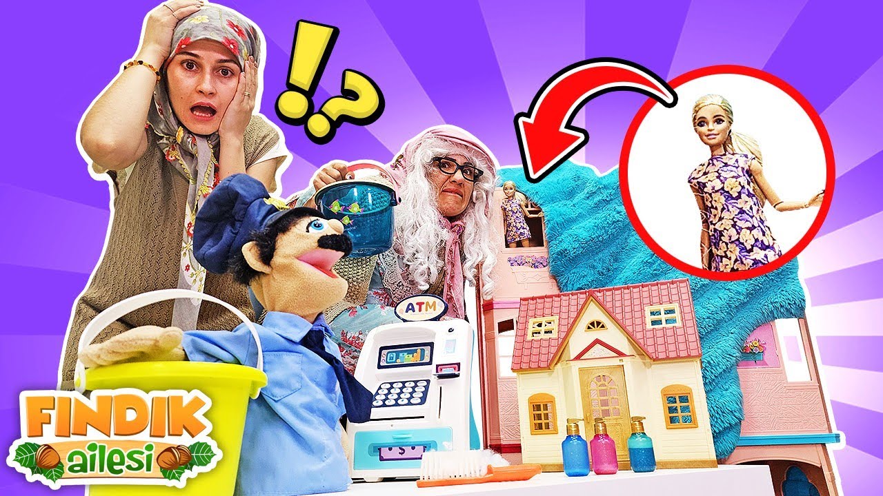 Fındık Ailesi - Komik Video! Nuriye altına kaçırıyor! Kız ve erkek oyunları
