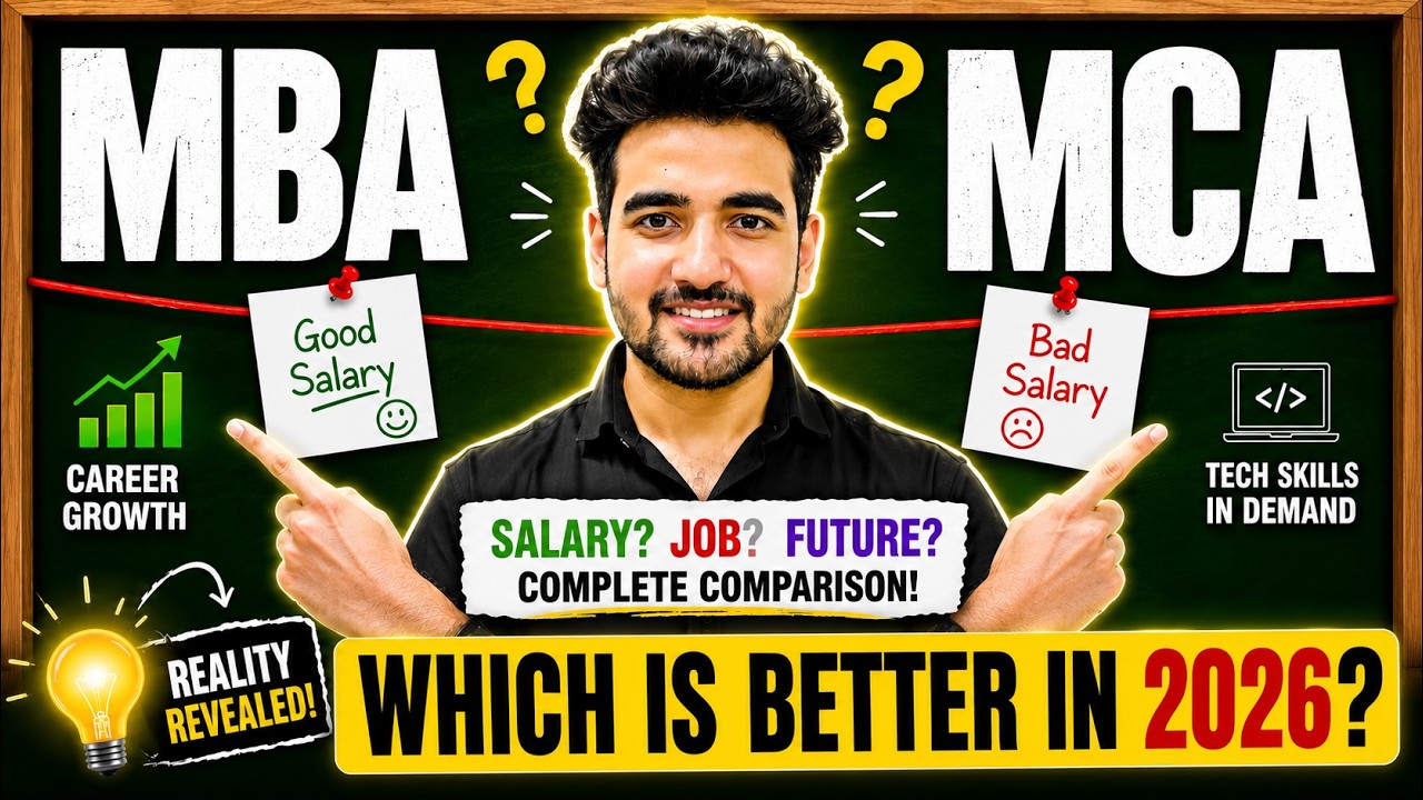 MBA vs MCA - Which Degree Pays More in 2026? Fees, Salary, Eligibility, Exams & Career Guide