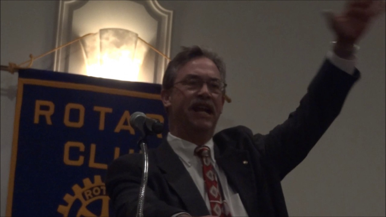 Jim Marshall delivers passionate speech at Shelbyville Indiana Rotary