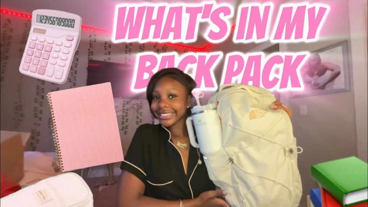 What’s in My Backpack 2025 🎒 | Back to School Essentials!
