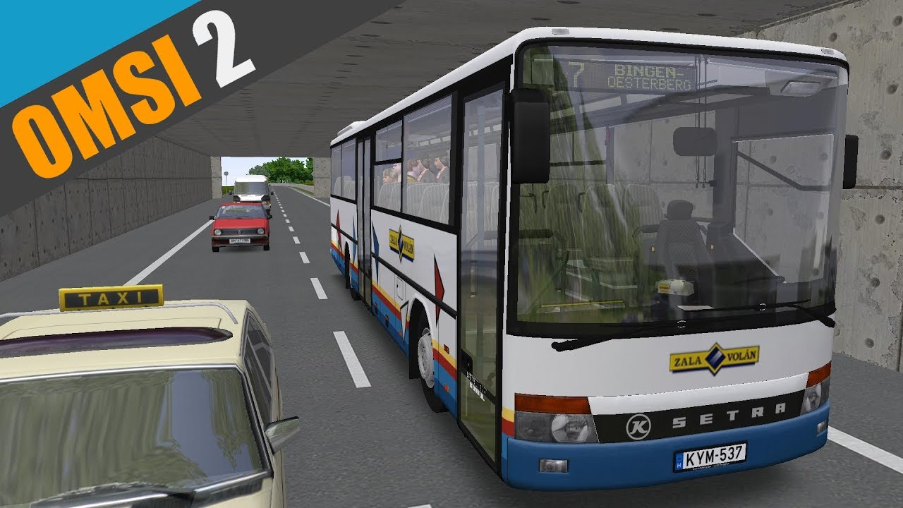 Autobahnmap - Die lange Tunnel-Durchfahrt - Setra S 313 UL | Let's Play OMSI 2 #413 [G27]