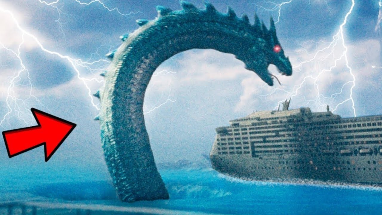 REAL LIFE SEA MONSTERS CAUGHT ON CAMERA !!