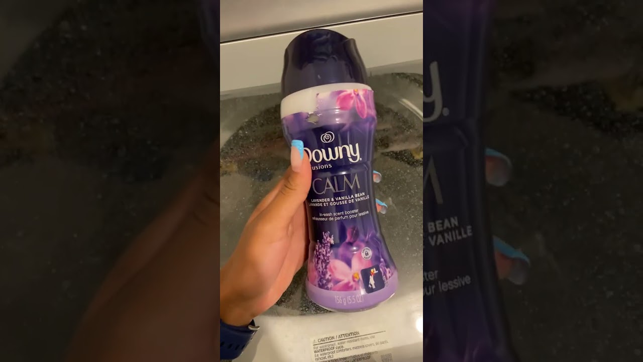 Y&rsquo;all need to try the Downy Lavender & Vanilla Bean Scent Boosters! #downy 💜🩷