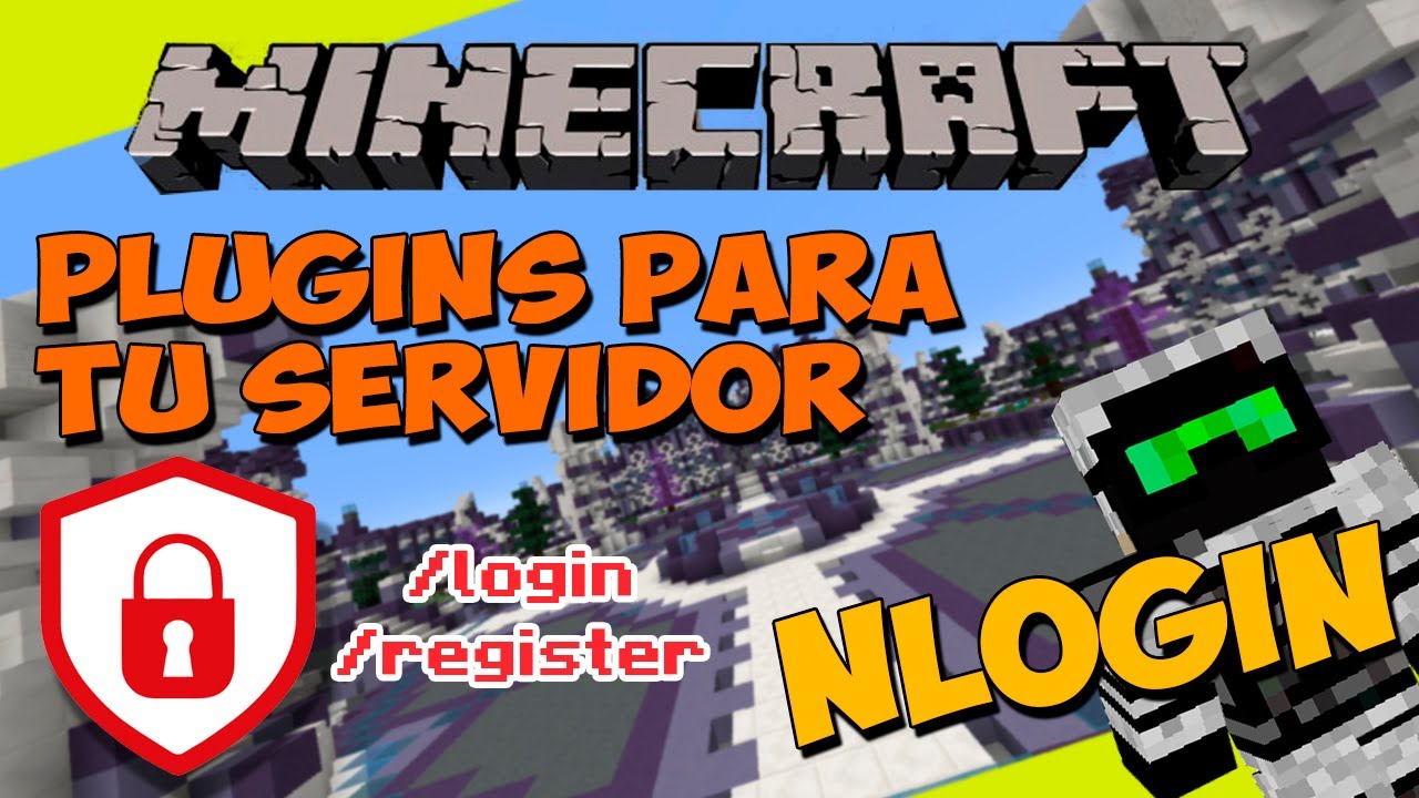 PLUGINS para tu SERVIDOR de Minecraft - NLOGIN (REGISTRO y LOGIN para USUARIOS!)