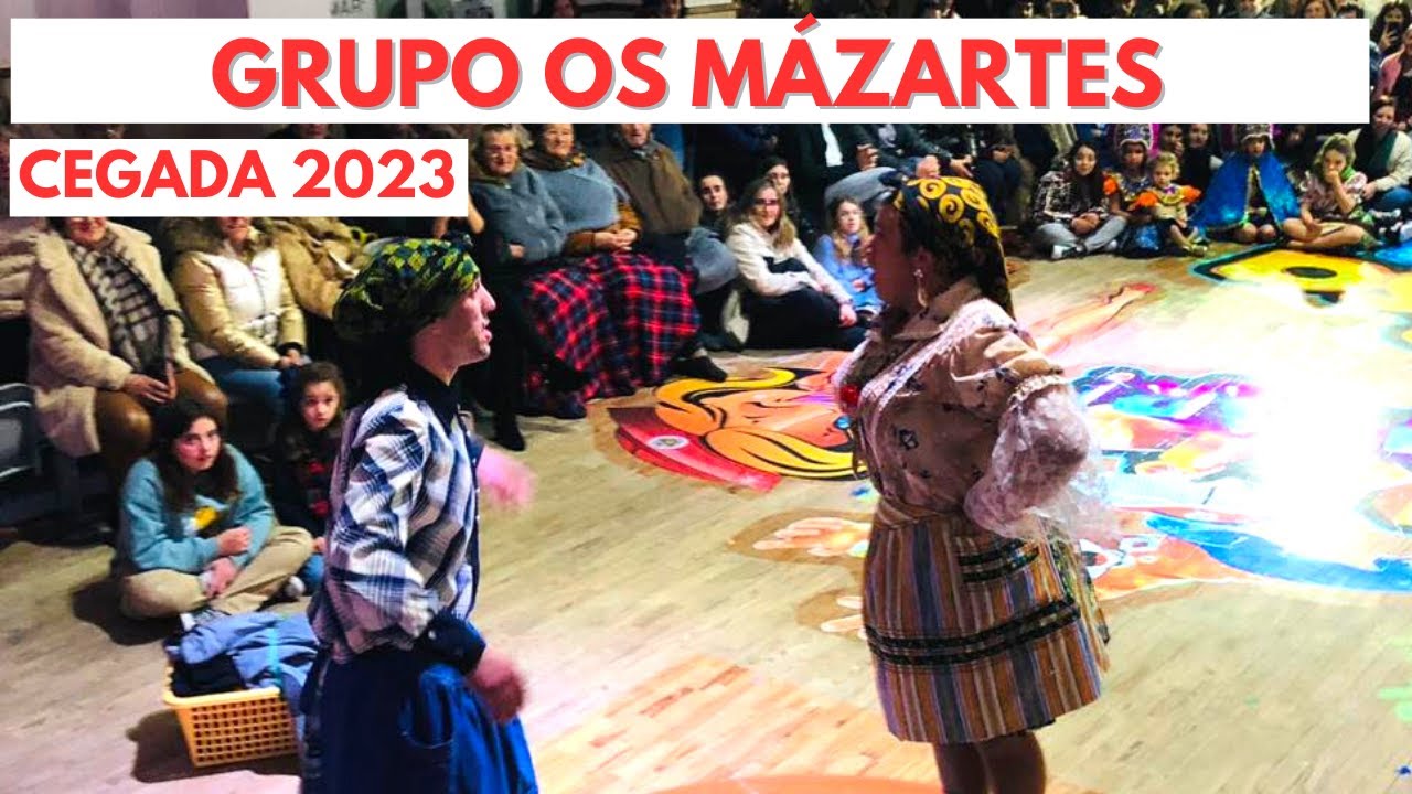 Grupo de Cegada Os Mazártes | Carnaval da Nazaré 2023 | Mar Alto