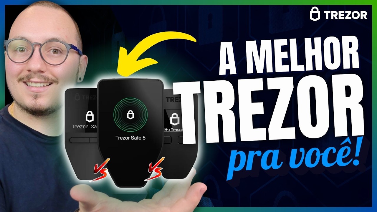 🛑 - QUAL TREZOR COMPRAR? TREZOR ONE VS SAFE 3 VS SAFE 5!