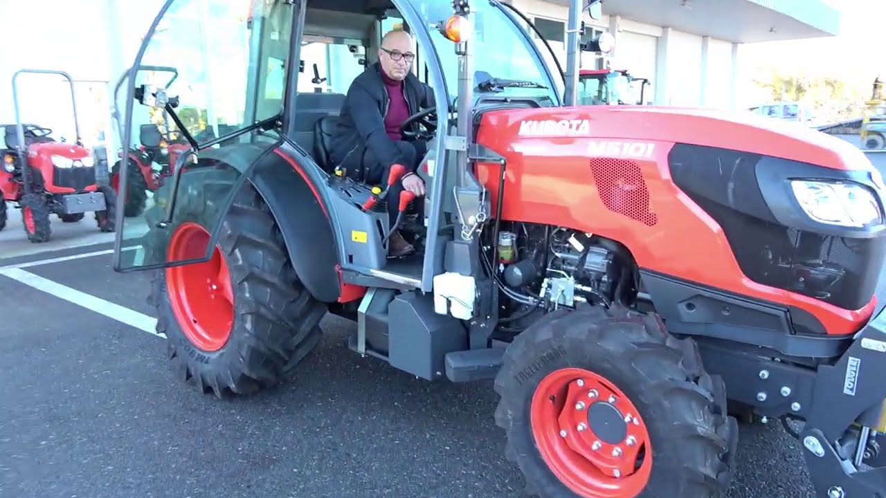 The 2021 KUBOTA M5101 tractor walkaround