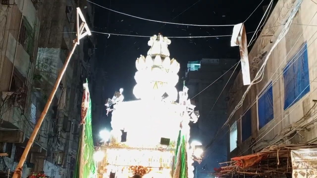 ALL KARACHI TAZIA VIDEO | THIS VIDEO DONT MISSED END | 9 OR 10 MUHARRAM KARACHI TAZIA 2024 #vlog