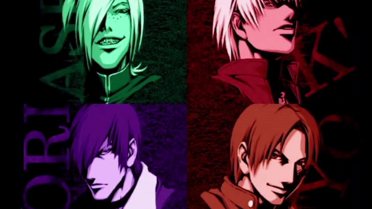 The King of Fighters XI (PlayStation 2) Arcade Play as Kusanagi-Yagami Team