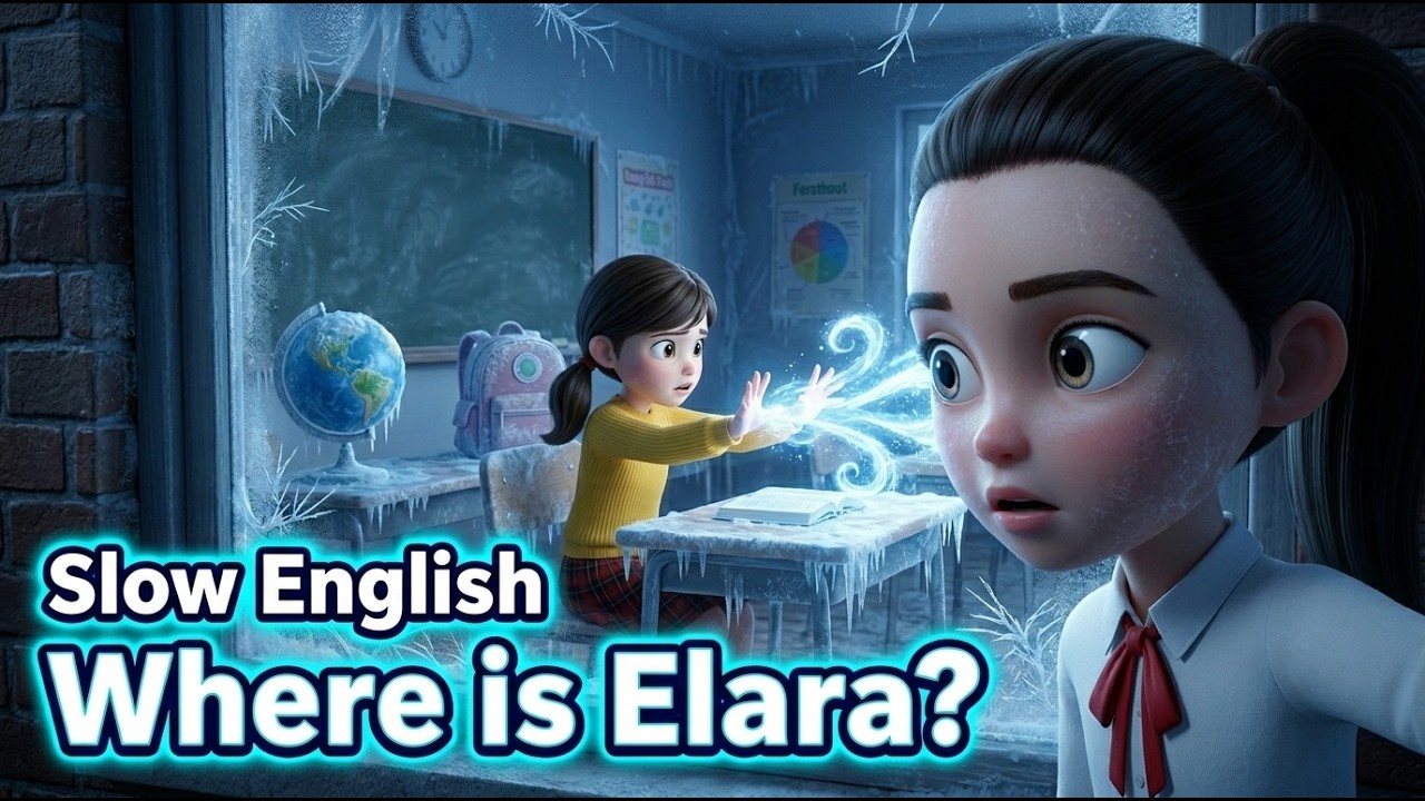 [Snow Girl-Ep.2] Where Is Elara? | Easy English Listening Practice (A2)