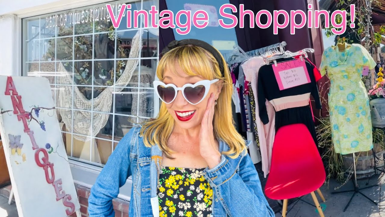 Come Vintage Shopping With Me! | Magnolia Blvd Shops in Burbank, CA
