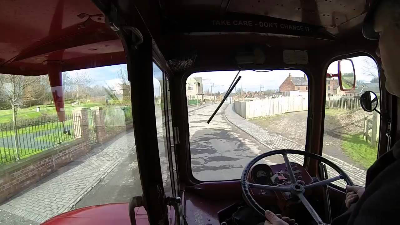 Riding in cab of D9