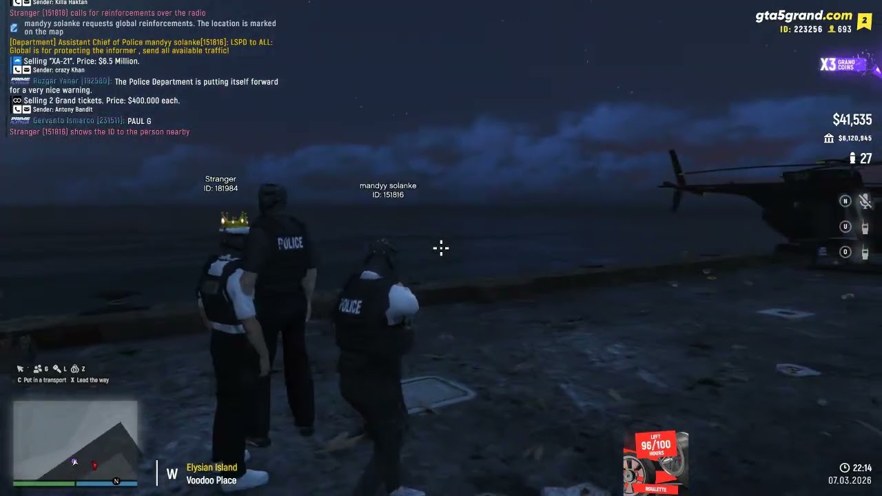 Informant Protection. 07-03-2026. Time: 22:10
